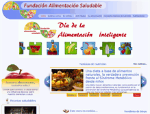 Tablet Screenshot of alimentacionsaludable.es
